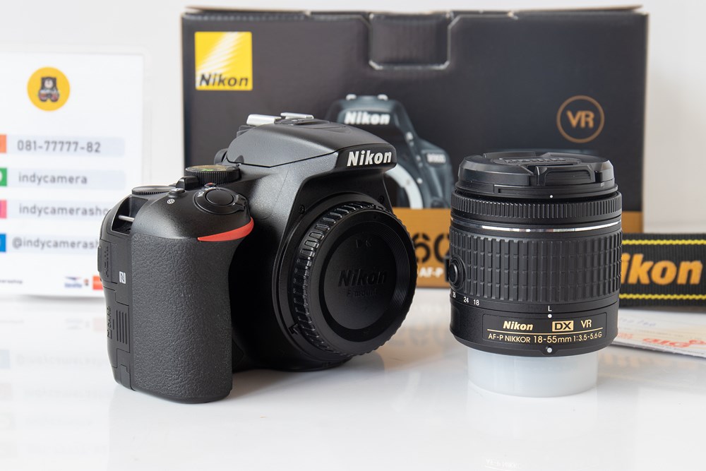 Nikon D5600+18-55mm VR เครื่องศูนย์ สภาพใหม่ ใช้น้อย 
